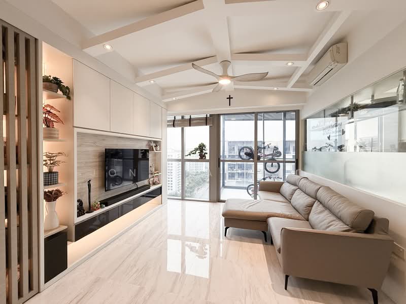 The Alps Residences, 105 Tampines Street 86, 3 Bedrooms, 1,087 sqft, Condominium For Sale, by Jonathan Yeo, 500156508 - Living Room - PropertyGuru.com.sg