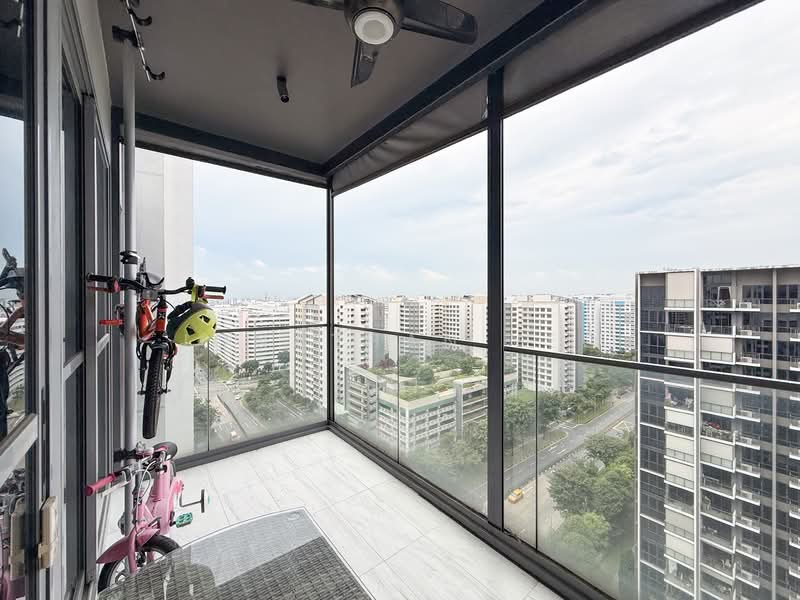 The Alps Residences, 105 Tampines Street 86, 3 Bedrooms, 1,087 sqft, Condominium For Sale, by Jonathan Yeo, 500156508 - Balcony - PropertyGuru.com.sg