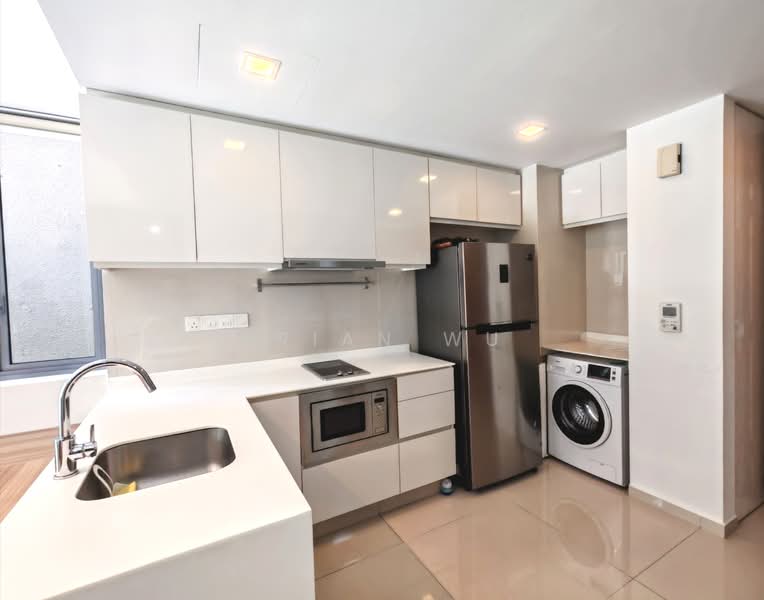 Bedok Residences, 14 Bedok North Drive, 1 Bedroom, 753 sqft, Condominium For Rent, by Brian Wu, 500156513 - Kitchen - PropertyGuru.com.sg