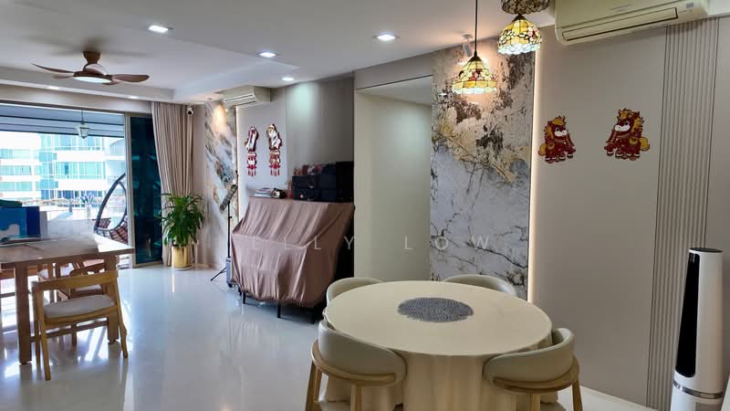 Casa Merah, 70 Tanah Merah Kechil Avenue, 3 Bedrooms, 1,346 sqft, Condominium For Sale, by Kelly Low, 500156523 - Living Room - PropertyGuru.com.sg