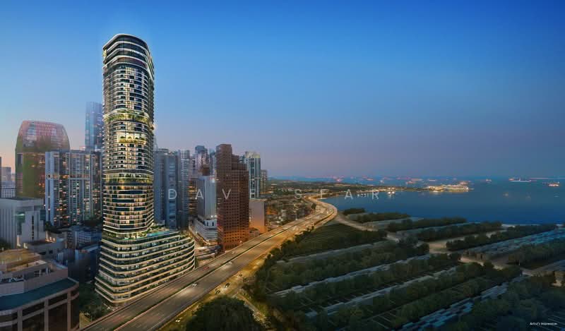 Newport Residences, 80 Anson Road, 3 Bedrooms, 1,206 sqft, Apartment For Sale, by Dave Sear, 500156554 - Exterior - PropertyGuru.com.sg