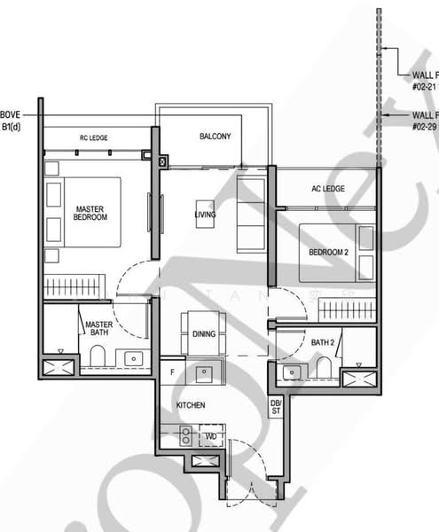 Tembusu Grand, 96 Jalan Tembusu, 2 Bedrooms, 667 sqft, Condominium For Sale, by John Tan 奕欣, 500156568 - PropertyGuru.com.sg