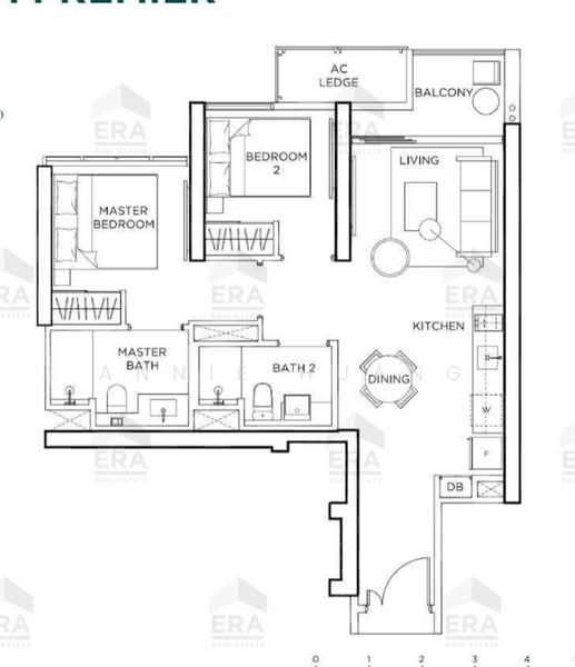Gem Residences, , 2 Bedrooms, 678 sqft, Condominium For Sale, by Annie Huang, 500156578 - PropertyGuru.com.sg