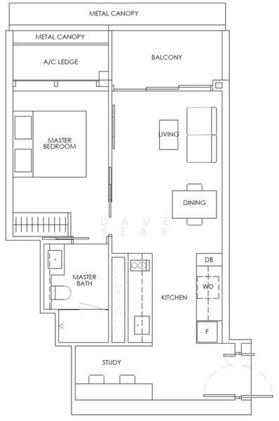 Newport Residences, 80 Anson Road, 1 Bedroom, 581 sqft, Apartment For Sale, by Dave Sear, 500156587 - PropertyGuru.com.sg