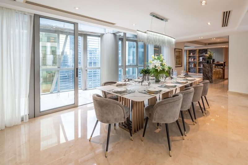 One Shenton, 1 Shenton Way, 4 Bedrooms, 5,651 sqft, Condominium For Sale, by Richard Jany, 500156600 - Dining Room - PropertyGuru.com.sg