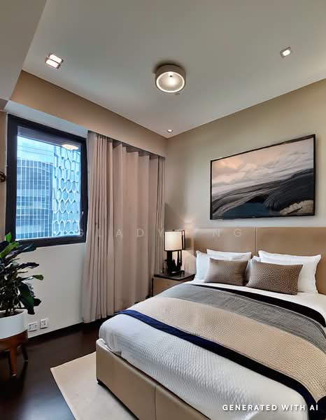 Midtown Modern, 18 Tan Quee Lan Street, 2 Bedrooms, 635 sqft, Condominium For Rent, by Gladys Ng, 500156617 - Bedroom - PropertyGuru.com.sg