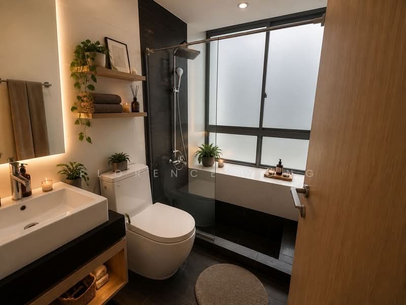 Newton Edge, 1 Makeway Ave, 2 Bedrooms, 700 sqft, Condominium For Sale, by Florence Wong, 500156626 - Bathroom - PropertyGuru.com.sg