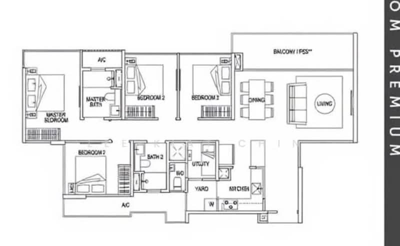 Signature At Yishun, 29 Yishun Street 51, 4 Bedrooms, 1,302 sqft, Executive Condominium For Sale, by Lee Kiat Chin, 500156631 - UFLOO - PropertyGuru.com.sg