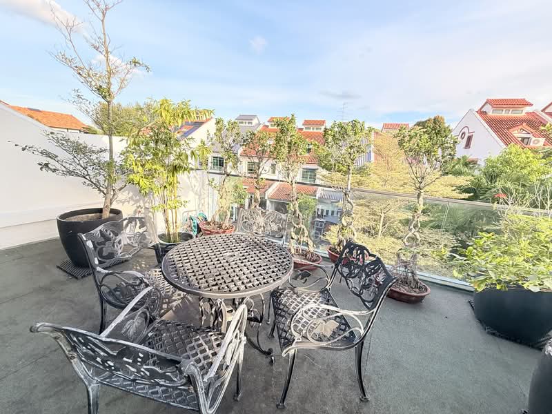 Super Rare Well Renovated Corner Terrace and Cul De Sac, Begonia Lane, 5 Bedrooms, 3,400 sqft, Terraced House For Sale, by Joy Toh, 500156726 - Balcony - PropertyGuru.com.sg