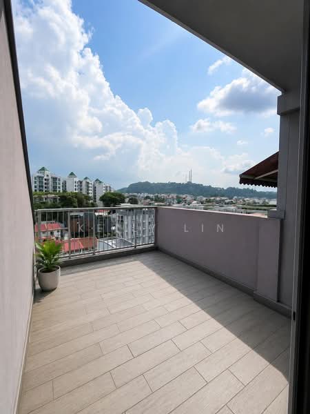 The Creek @ Bukit, 13A Toh Tuck Road, 2 Bedrooms, 1,216 sqft, Condominium For Sale, by Kelly Lin, 500156730 - Balcony - PropertyGuru.com.sg