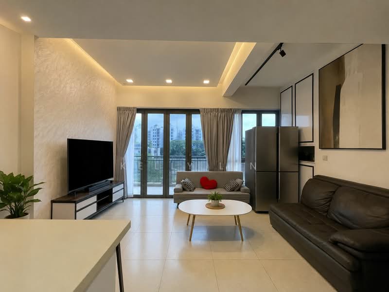 The Creek @ Bukit, 13A Toh Tuck Road, 2 Bedrooms, 1,216 sqft, Condominium For Sale, by Kelly Lin, 500156730 - Living Room - PropertyGuru.com.sg
