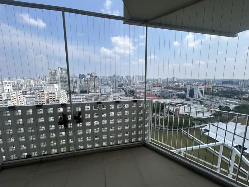 Sky Habitat, 7 Bishan Street 15, Ang Mo Kio / Bishan / Thomson, 3 Bedrooms, 1,216 sqft, Condominium For Rent, by Hong Li, 500156737 - Balcony - PropertyGuru.com.sg