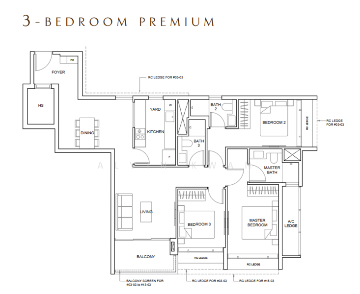 The Arcady At Boon Keng, 1037 Serangoon Road, 3 Bedrooms, 1,087 sqft, Condominium For Sale, by Alvin Kwan, 500156767 - PropertyGuru.com.sg