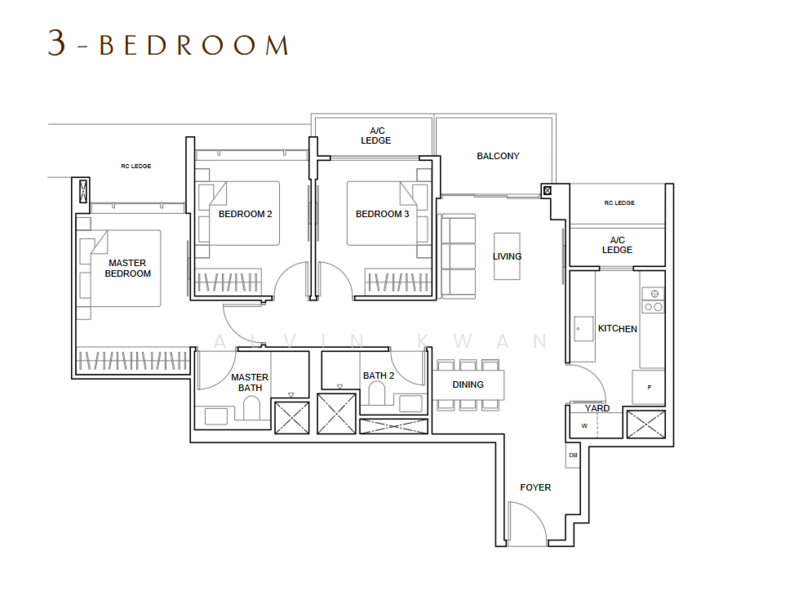 The Arcady At Boon Keng, 1037 Serangoon Road, 3 Bedrooms, 1,087 sqft, Condominium For Sale, by Alvin Kwan, 500156767 - PropertyGuru.com.sg