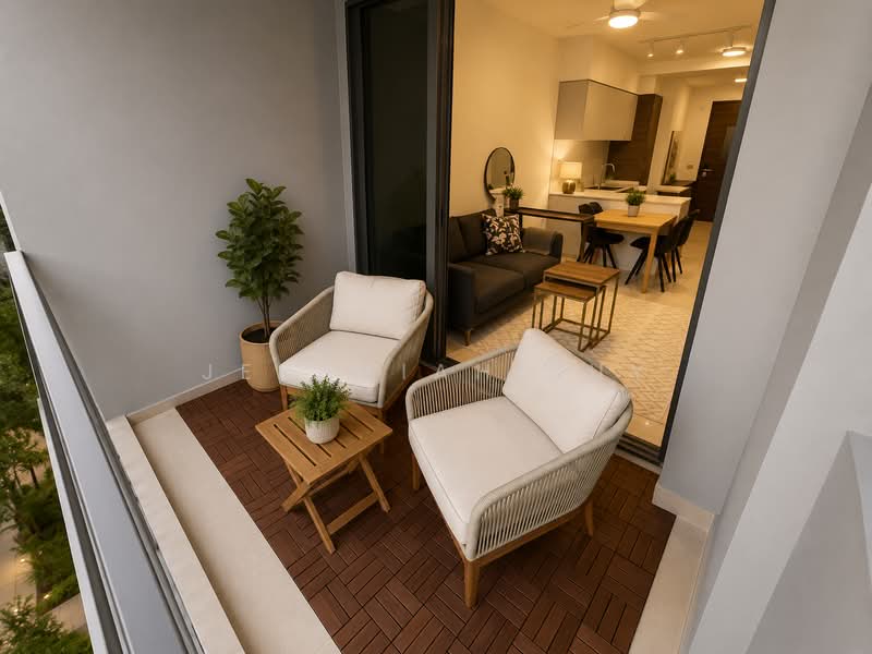 The Florence Residences, 99 Hougang Avenue 2, 1 Bedroom, 527 sqft, Condominium For Sale, by Jeremiah Buy, 500156789 - Balcony - PropertyGuru.com.sg