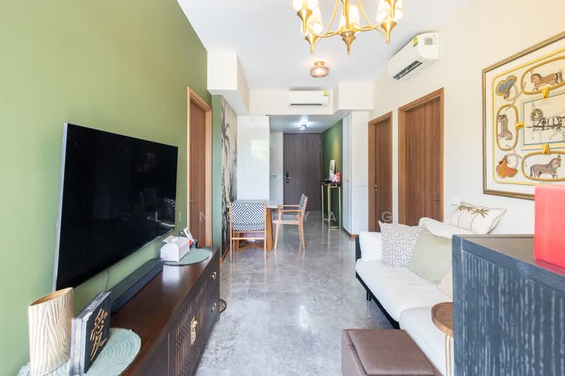Fourth Avenue Residences, 2 Fourth Avenue, 2 Bedrooms, 624 sqft, Condominium For Sale, by Linda Yang, 500156803 - Living Room - PropertyGuru.com.sg