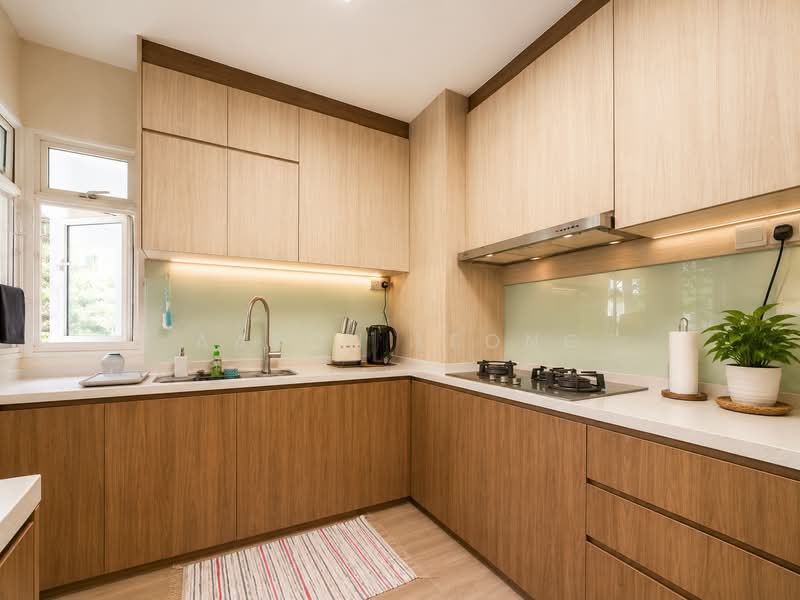 No Extension, Renovated, Near Mrt, , 3 Bedrooms, 990 sqft, HDB Flat For Sale, by Aaron Leong, 500156819 - Kitchen - PropertyGuru.com.sg