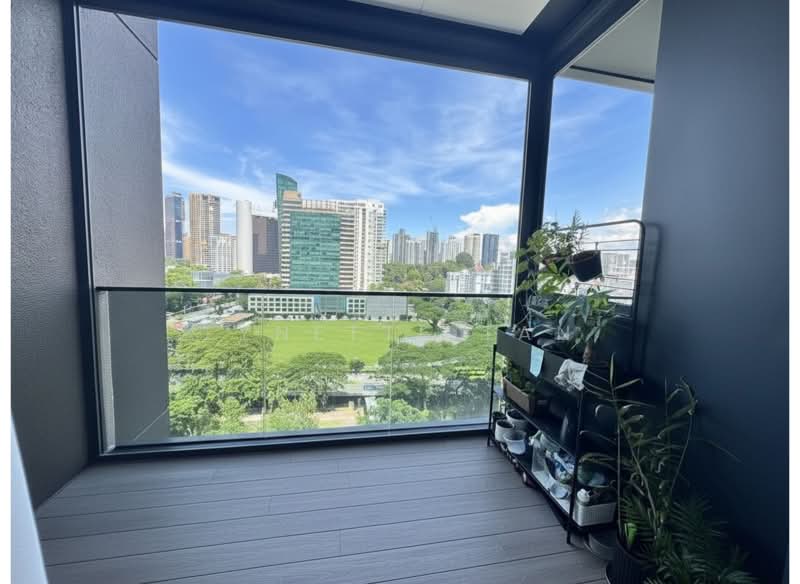 Pullman Residences, 18 Dunearn Road, 2 Bedrooms, 667 sqft, Condominium For Sale, by Lynette Tan, 500156826 - Balcony - PropertyGuru.com.sg