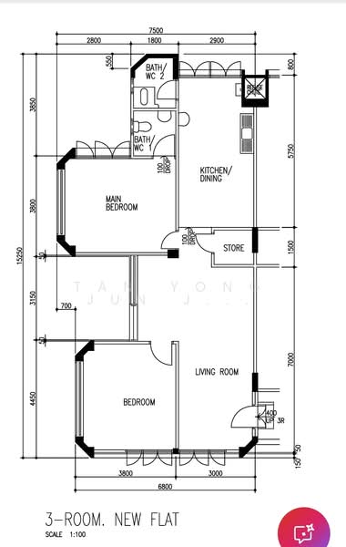 215 Jurong East Street 21, 215 Jurong East Street 21, 2 Bedrooms, 883 sqft, HDB Flat For Sale, by Tan Yong Jun Jason, 500156850 - PropertyGuru.com.sg