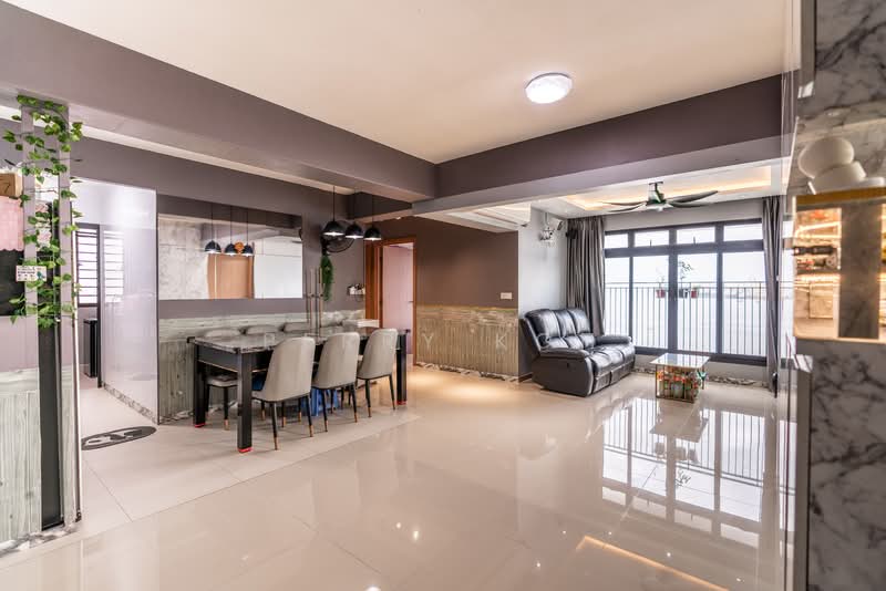 420B Northshore Drive, 420B Northshore Drive, 3 Bedrooms, 1,012 sqft, HDB Flat For Sale, by Perry Koh, 500156861 - Living Room - PropertyGuru.com.sg