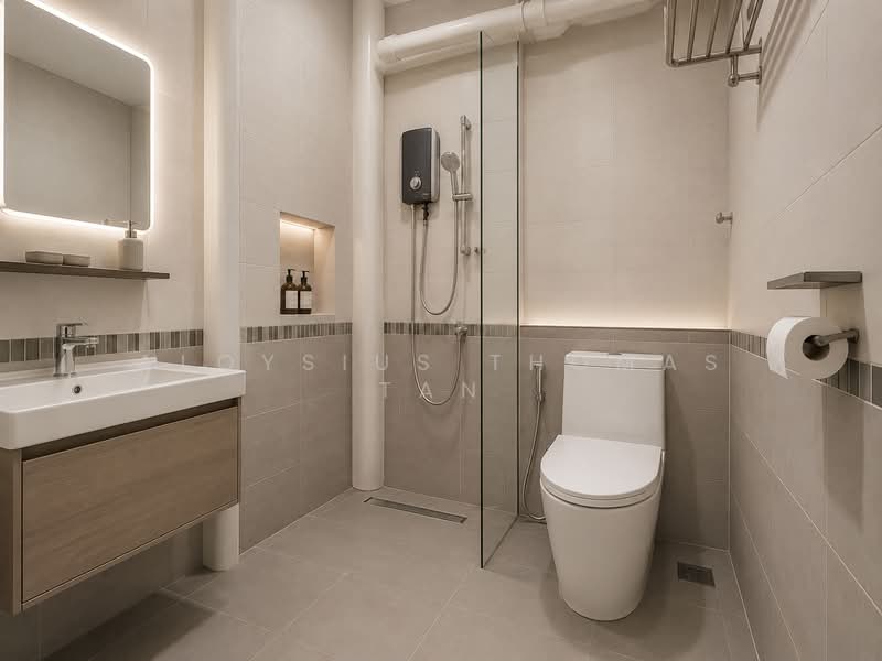 637 Veerasamy Road, 637 Veerasamy Road, 2 Bedrooms, 786 sqft, HDB Flat For Sale, by Aloysius Thomas Tan, 500156875 - Bathroom - PropertyGuru.com.sg