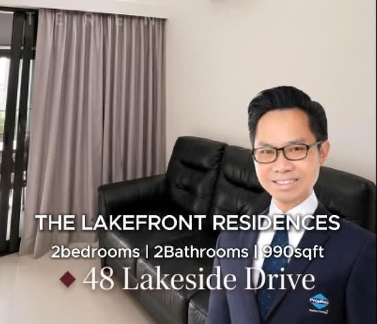 The Lakefront Residences, 48 Lakeside Drive, 2 Bedrooms, 990 sqft, Condominium For Sale, by Terence Tan, 500156884 - PropertyGuru.com.sg