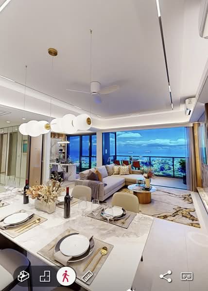 Vela Bay, Bayshore Road, 5 Bedrooms, 1,582 sqft, Condominium For Sale, by Joshua Tan, 500156895 - Living Room - PropertyGuru.com.sg