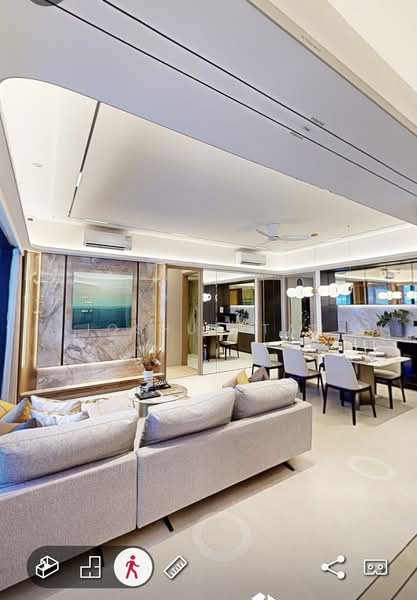 Vela Bay, Bayshore Road, 5 Bedrooms, 1,582 sqft, Condominium For Sale, by Joshua Tan, 500156895 - Living Room - PropertyGuru.com.sg