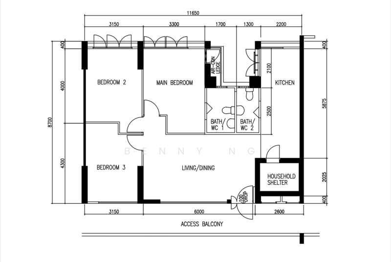 118A Jalan Membina, 118A Jalan Membina, 3 Bedrooms, 969 sqft, HDB Flat For Rent, by Benny Ng, 500156897 - PropertyGuru.com.sg