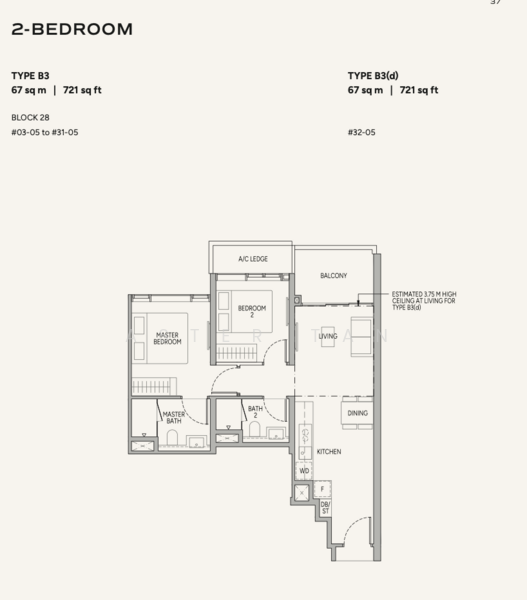 Union Square Residences, 28 Havelock Road,, 2 Bedrooms, 721 sqft, Condominium For Sale, by Aster Tan, 500156911 - PropertyGuru.com.sg