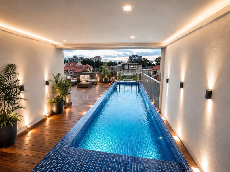 🌟Freehold Corner Terrace 🌟D13 Aljunied 🌟5mins walk to MRT🌟, Aljunied Road, MacPherson Road, Jalan Anggerek, 10+ Bedrooms, 5,335 sqft, Corner Terrace For Sale, by Desmond Liew, 500156959 - Pool - PropertyGuru.com.sg