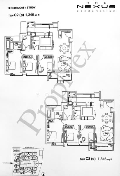 The Nexus, 963 Bukit Timah Road, 3 Bedrooms, 1,346 sqft, Condominium For Sale, by YQ Lai, 500156960 - PropertyGuru.com.sg