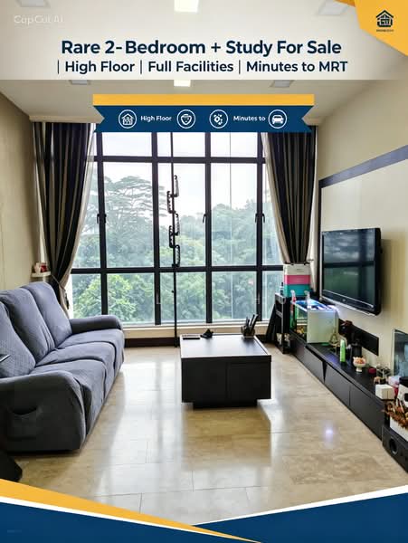 Regent Heights, 50 Bukit Batok East Avenue 5, 2 Bedrooms, 1,023 sqft, Condominium For Sale, by Kelly Chua, 500156983 - Living Room - PropertyGuru.com.sg