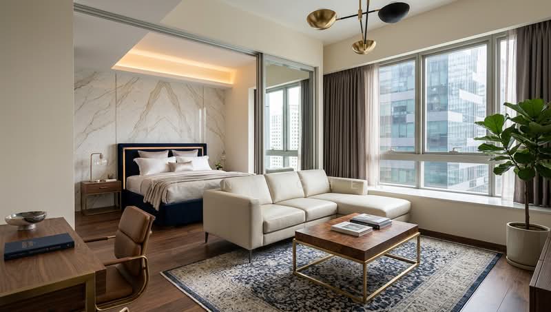 One Shenton, 1 Shenton Way, 1 Bedroom, 538 sqft, Condominium For Sale, by Fiona Chen, 500157029 - Bedroom - PropertyGuru.com.sg