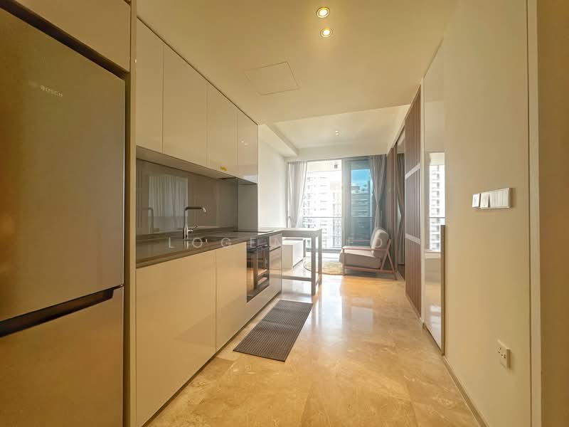 Amber Park, 14 Amber Gardens, 1 Bedroom, 463 sqft, Condominium For Rent, by Logen Teo, 500157036 - Kitchen - PropertyGuru.com.sg