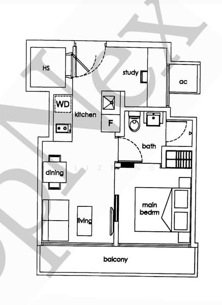 Primedge @ Geylang, 45 Lorong 34 Geylang, 1 Bedroom, 452 sqft, Condominium For Rent, by Alize Ng, 500157057 - PropertyGuru.com.sg