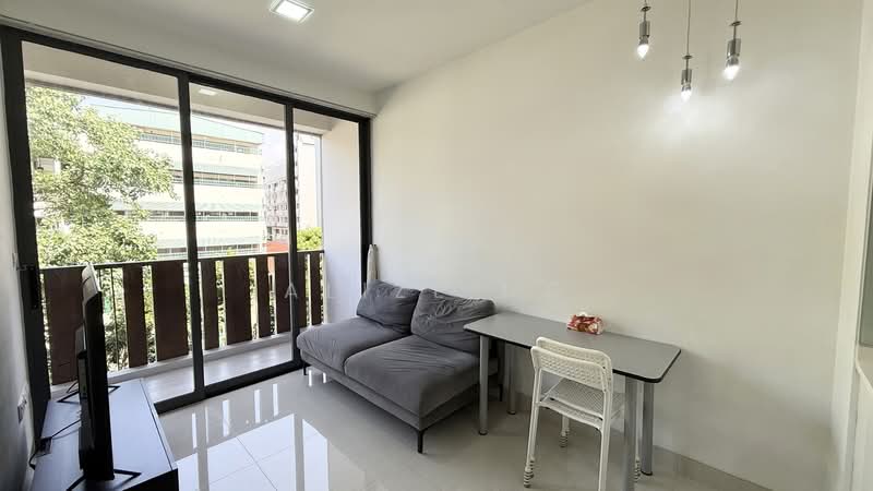 Primedge @ Geylang, 45 Lorong 34 Geylang, 1 Bedroom, 452 sqft, Condominium For Rent, by Alize Ng, 500157057 - Living Room - PropertyGuru.com.sg