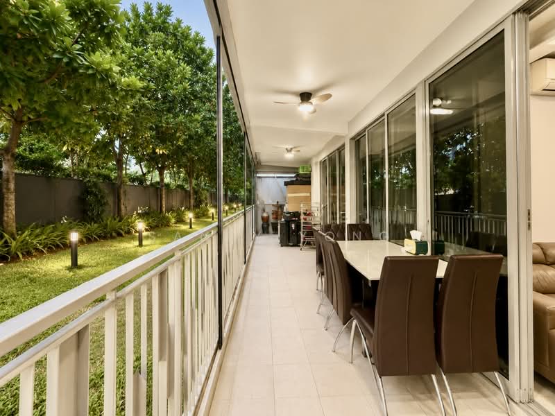 FLO Residence, Punggol Field Walk, 3 Bedrooms, 1,152 sqft, Condominium For Sale, by Sandy Yong, 500157072 - Balcony - PropertyGuru.com.sg