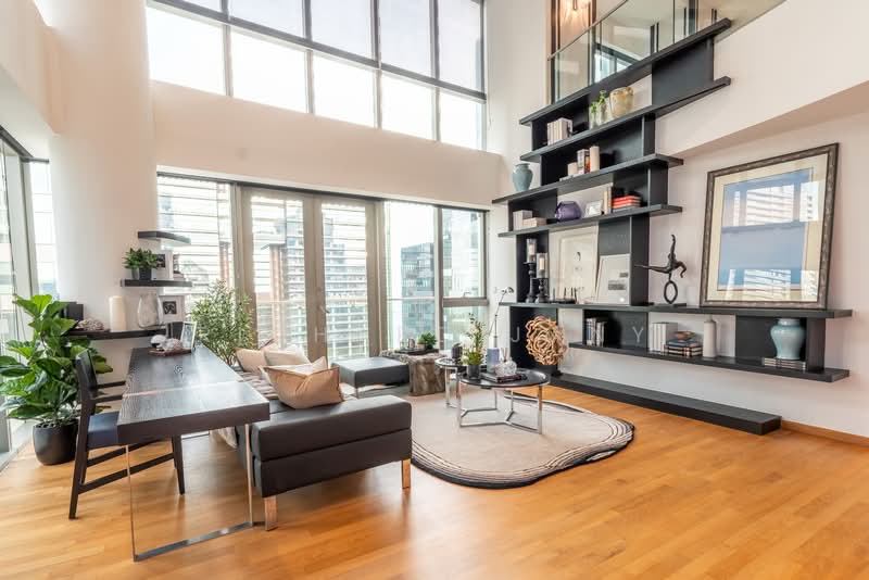 One Shenton, 1 Shenton Way, 5 Bedrooms, 6,674 sqft, Condominium For Sale, by Richard Jany, 500157073 - Living Room - PropertyGuru.com.sg