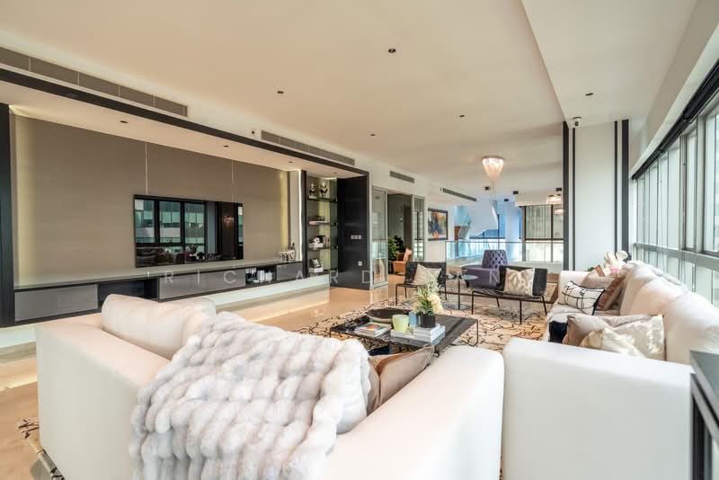 One Shenton, 1 Shenton Way, 5 Bedrooms, 6,674 sqft, Condominium For Sale, by Richard Jany, 500157073 - Living Room - PropertyGuru.com.sg