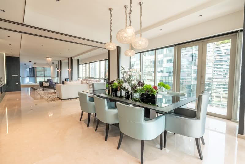 One Shenton, 1 Shenton Way, 5 Bedrooms, 6,674 sqft, Condominium For Sale, by Richard Jany, 500157073 - Dining Room - PropertyGuru.com.sg