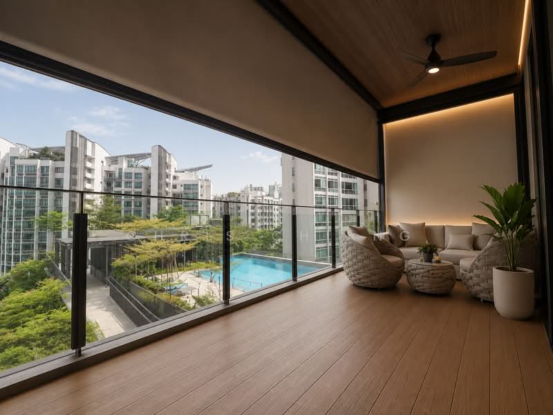 Sloane Residences, 17 Balmoral Road, 4 Bedrooms, 1,496 sqft, Condominium For Sale, by Chris Chiang, 500157083 - Balcony - PropertyGuru.com.sg