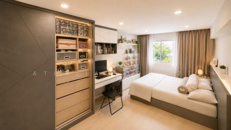 111 Ang Mo Kio Avenue 4, 111 Ang Mo Kio Avenue 4, 3 Bedrooms, 1,259 sqft, HDB Flat For Sale, by Athalia Soon Sze Yin, 500157151 - Bedroom - PropertyGuru.com.sg