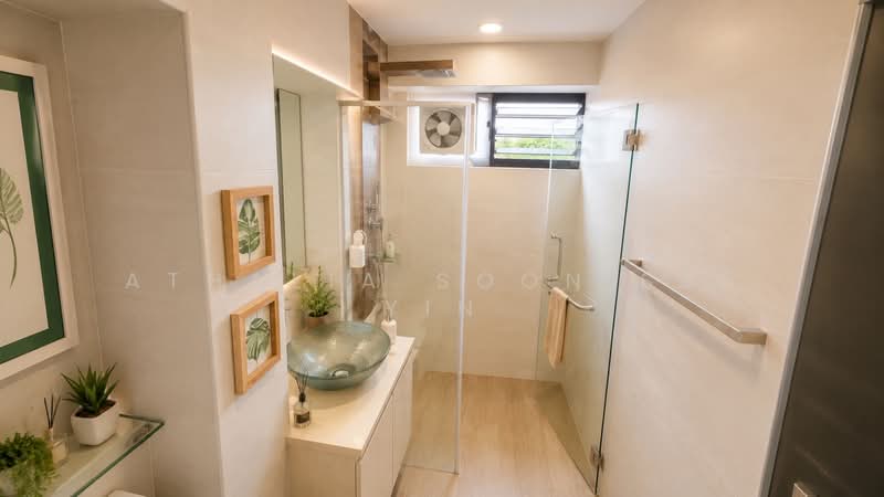 111 Ang Mo Kio Avenue 4, 111 Ang Mo Kio Avenue 4, 3 Bedrooms, 1,259 sqft, HDB Flat For Sale, by Athalia Soon Sze Yin, 500157151 - Bathroom - PropertyGuru.com.sg