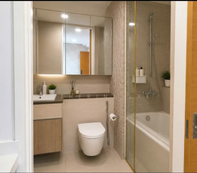 My Manhattan, 31 Simei Street 3, 1 Bedroom, 506 sqft, Condominium For Sale, by Katherine Lye, 500157176 - Bathroom - PropertyGuru.com.sg