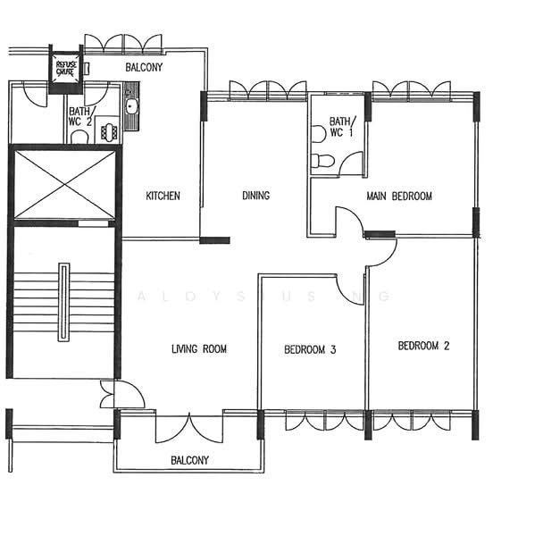 111 Ang Mo Kio Avenue 4, 111 Ang Mo Kio Avenue 4, 4 Bedrooms, 1,260 sqft, HDB Flat For Sale, by Aloysius Ng, 500157195 - PropertyGuru.com.sg