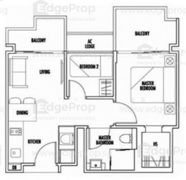Casa Cambio, 9 Lim Tua Tow Road, 2 Bedrooms, 495 sqft, Condominium For Sale, by Yu Yin, Tan 友盈, 500157208 - PropertyGuru.com.sg