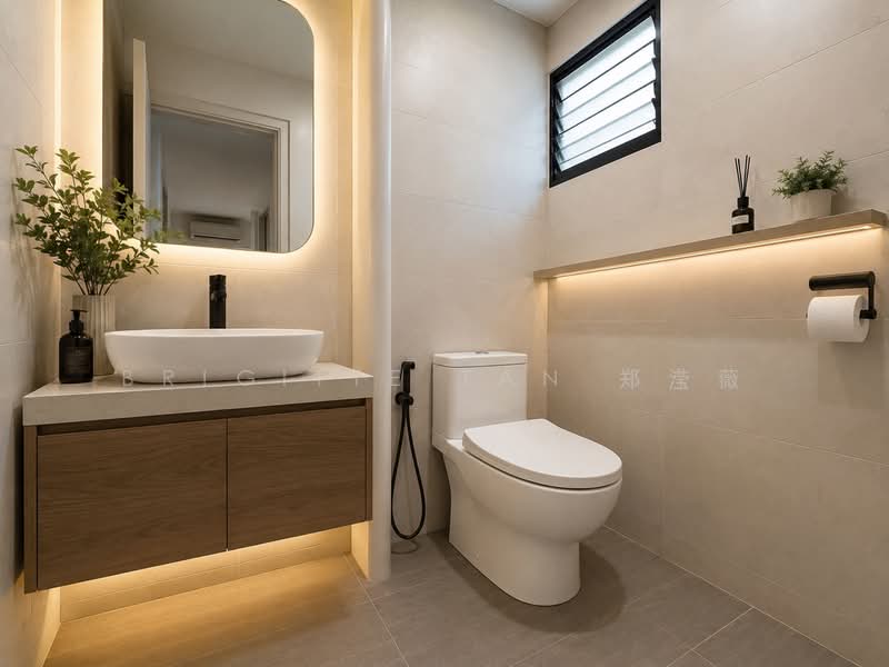 120 Ang Mo Kio Avenue 3, 120 Ang Mo Kio Avenue 3, 3 Bedrooms, 883 sqft, HDB Flat For Sale, by Brigitte Tan 郑滢薇, 500157235 - Bathroom - PropertyGuru.com.sg