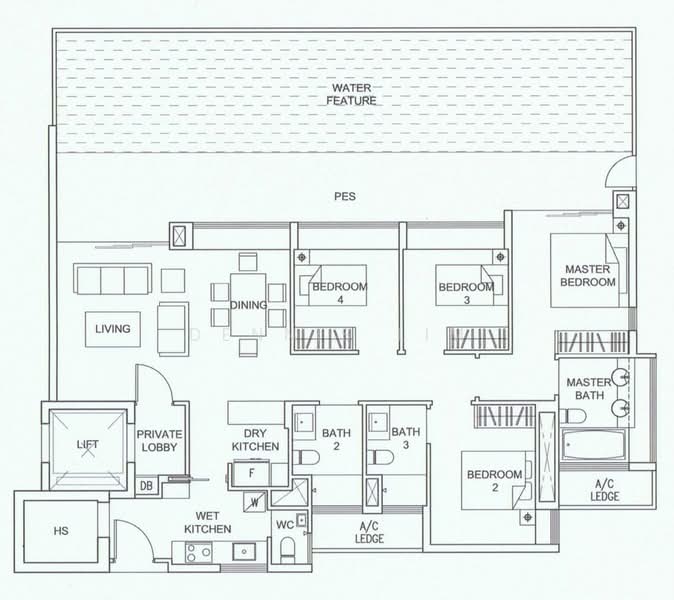 The Waterline, 165 Poh Huat Road West, 4 Bedrooms, 2,121 sqft, Condominium For Sale, by Dennis Lim, 500157257 - PropertyGuru.com.sg