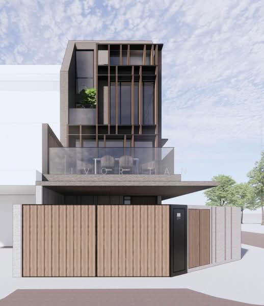 Brand new corner terrace District 13, Jalan Mesra Jalan Setia Macpherson, 6 Bedrooms, 4,620 sqft, Corner Terrace For Sale, by Ivor Tan, 500157304 - Exterior - PropertyGuru.com.sg